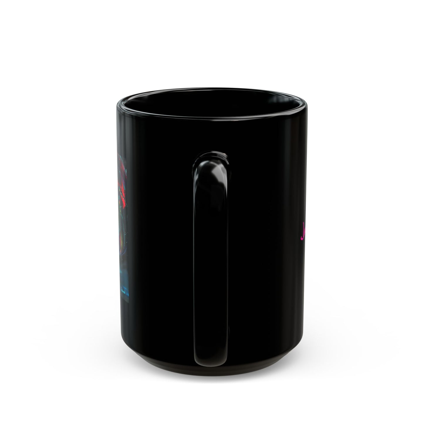 Still Running Against the Wind Black Coffee Cup (11oz & 15oz)