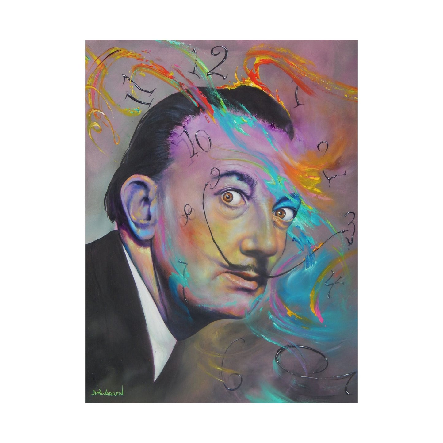 Dali; Man of His Own Time Poster (matte)