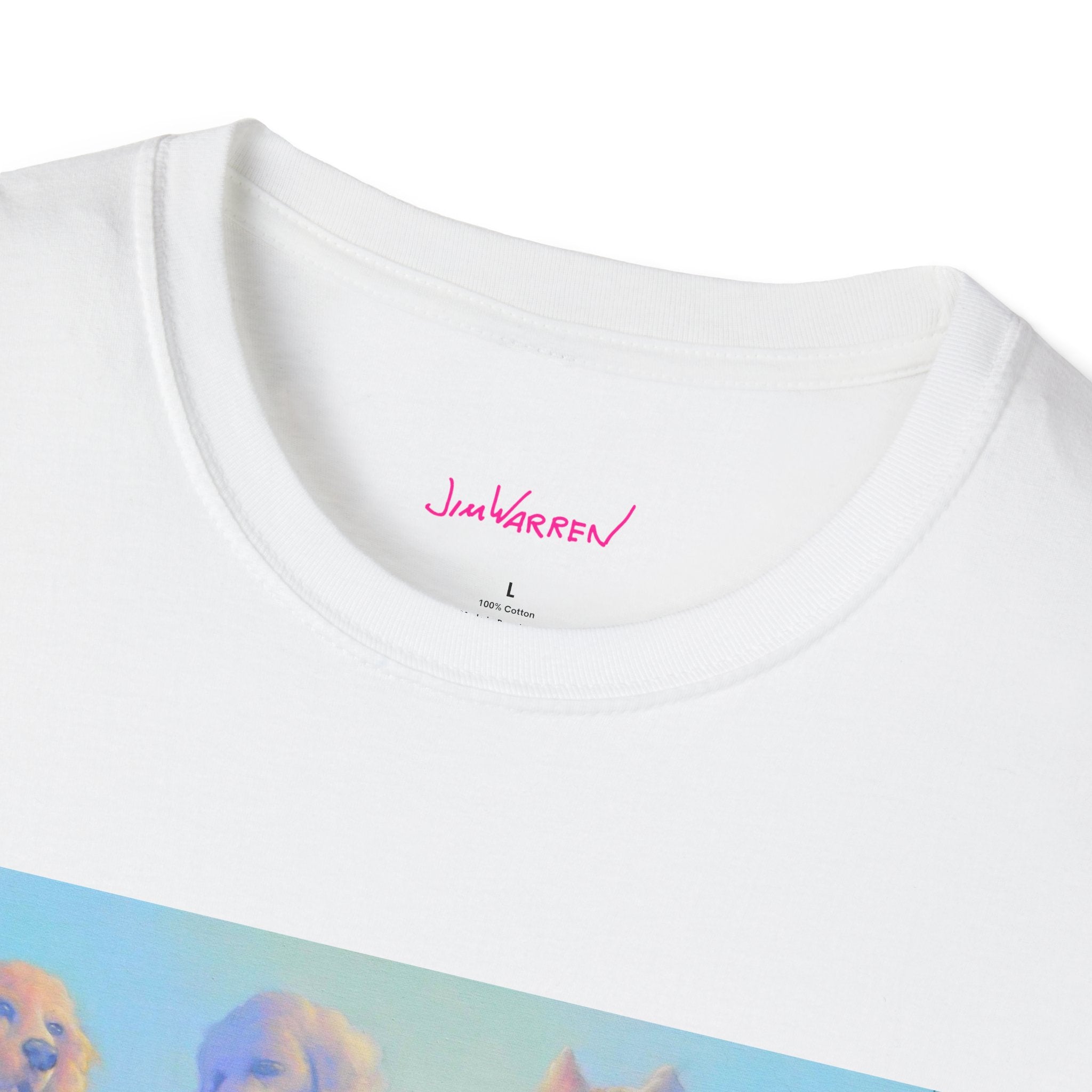 All Dogs Go To Heaven Unisex 100% Cotton T-Shirt