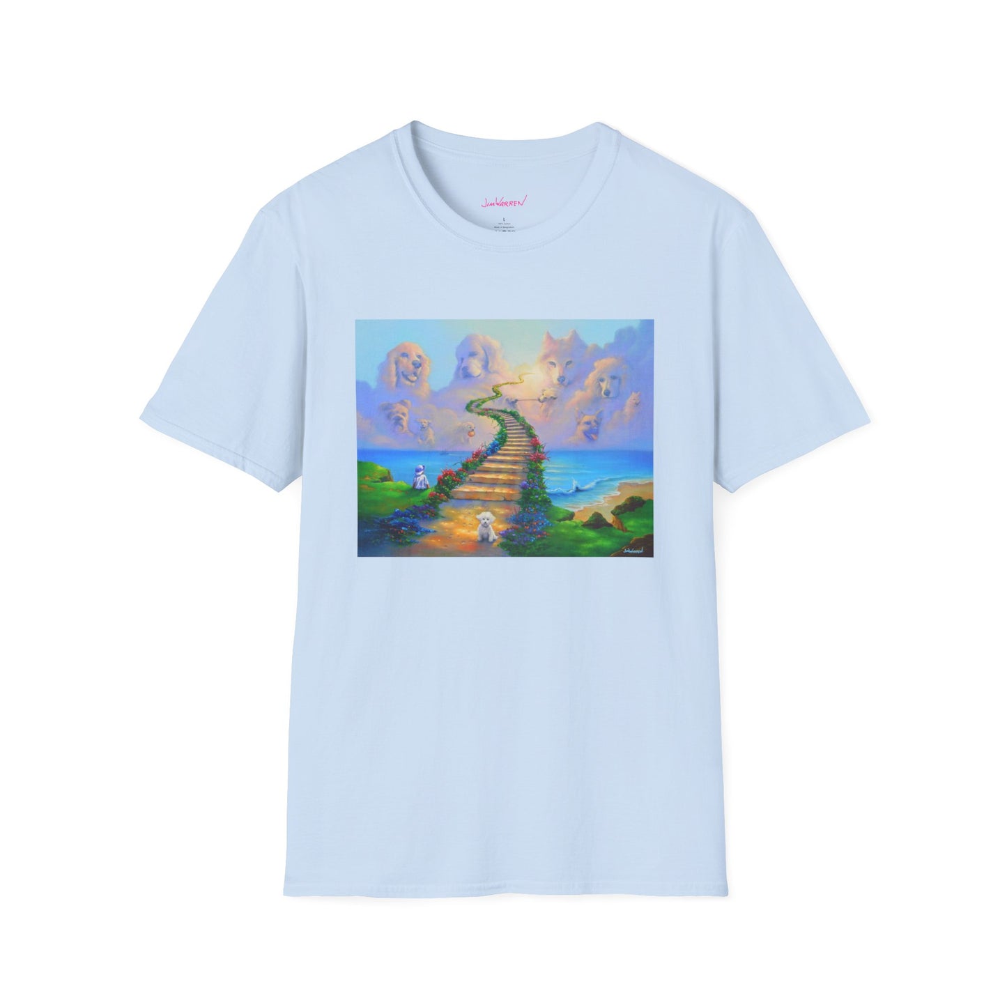 All Dogs Go To Heaven Unisex 100% Cotton T-Shirt