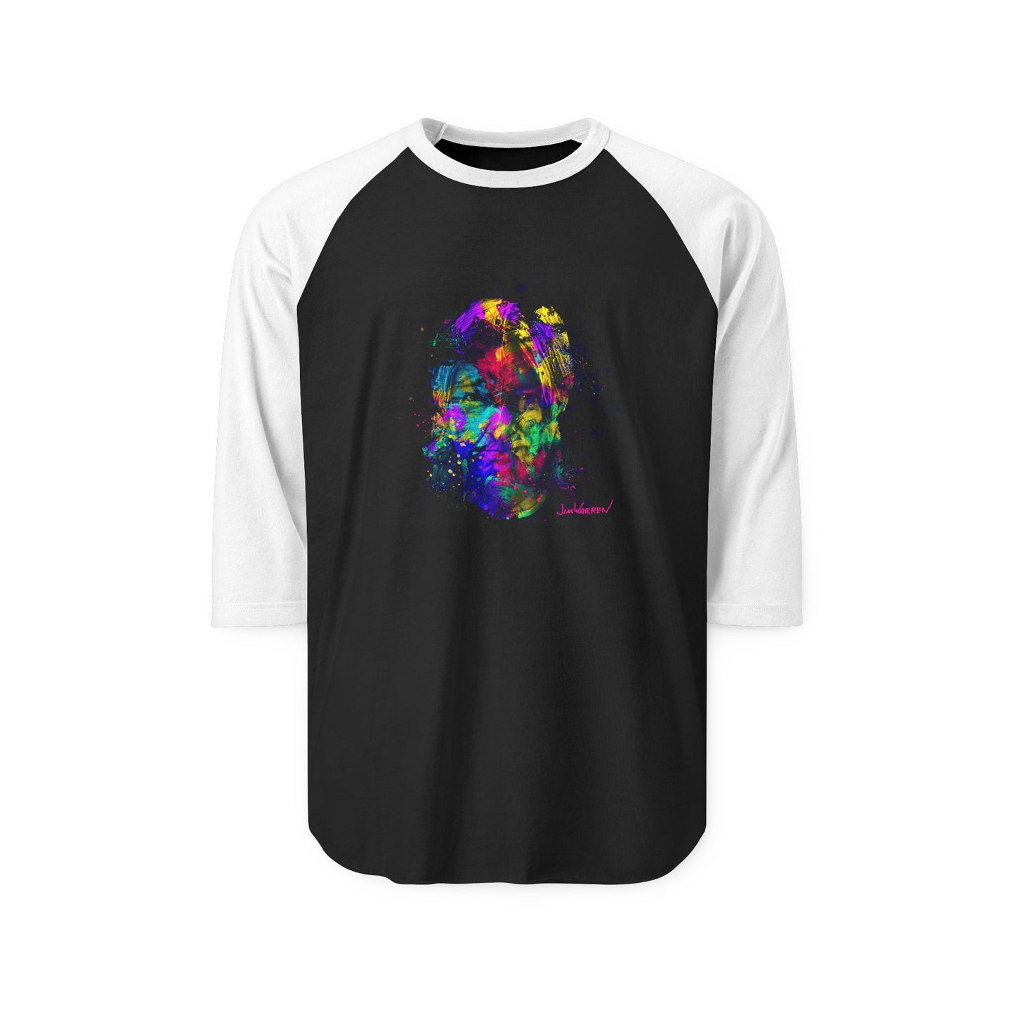 Jim Warren Raglan Shirt 100% Cotton