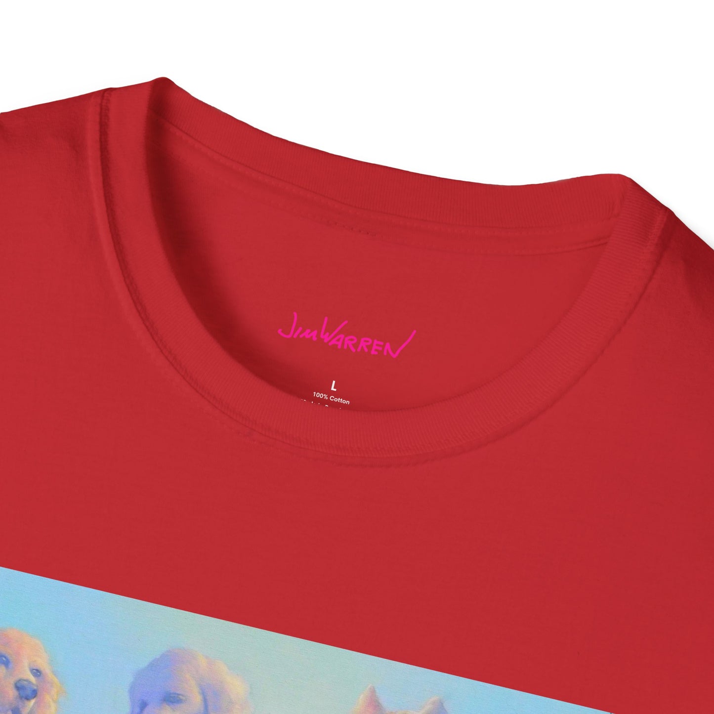 All Dogs Go To Heaven Unisex 100% Cotton T-Shirt
