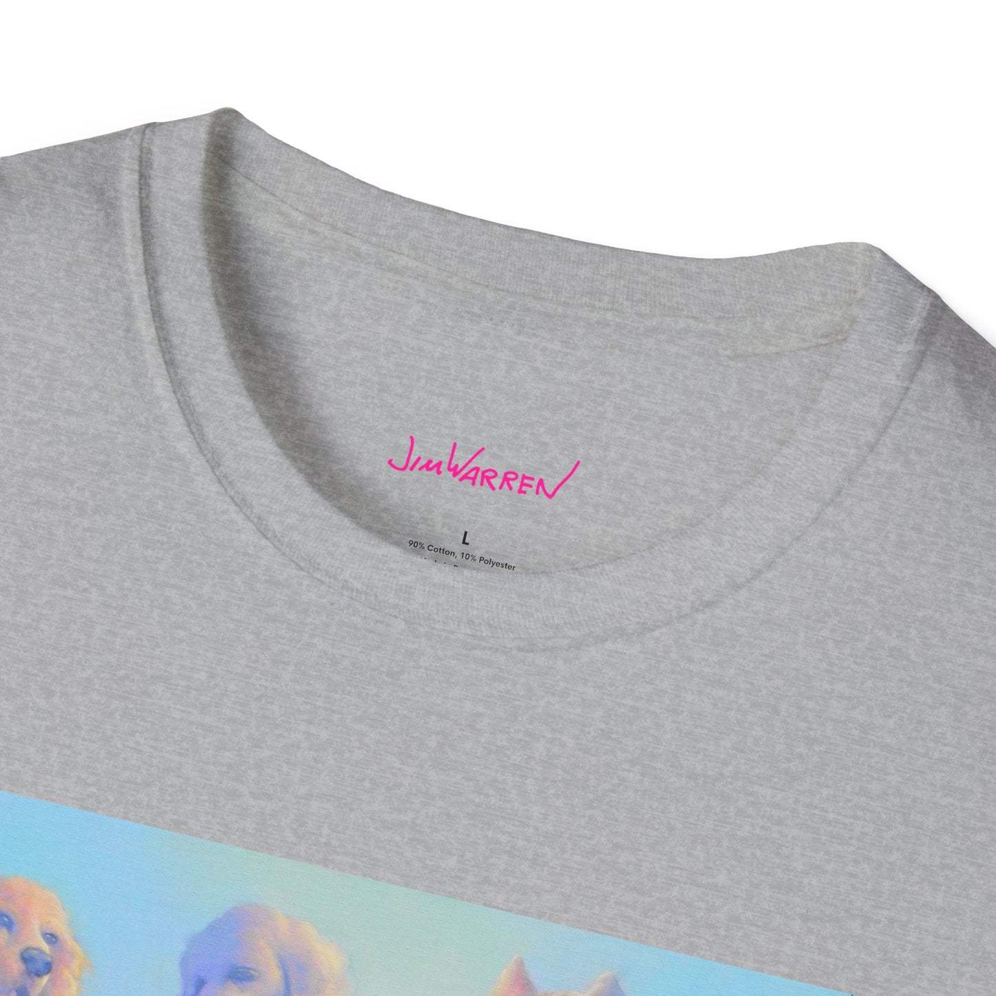 All Dogs Go To Heaven Unisex 100% Cotton T-Shirt