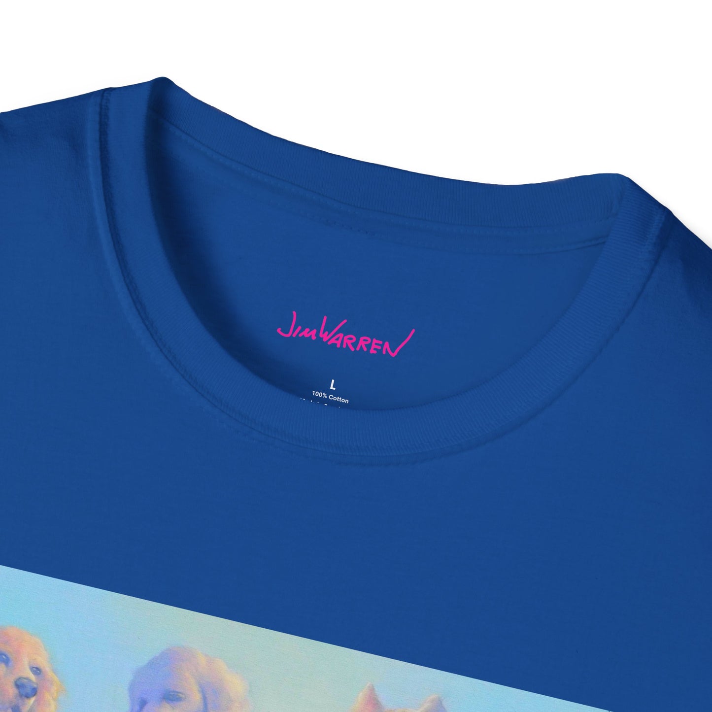 All Dogs Go To Heaven Unisex 100% Cotton T-Shirt