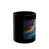Still Running Against the Wind Black Coffee Cup (11oz & 15oz)