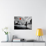 One Red Balloon Poster (matte)