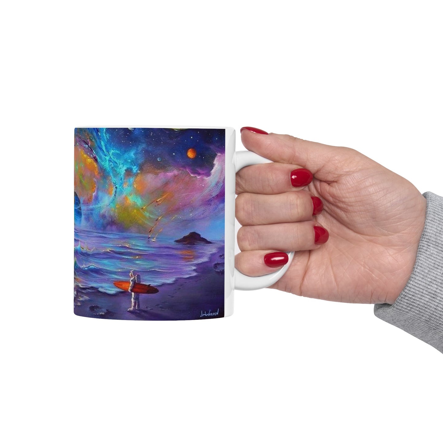 Surfing Safari Coffee Mug (11oz & 15oz)