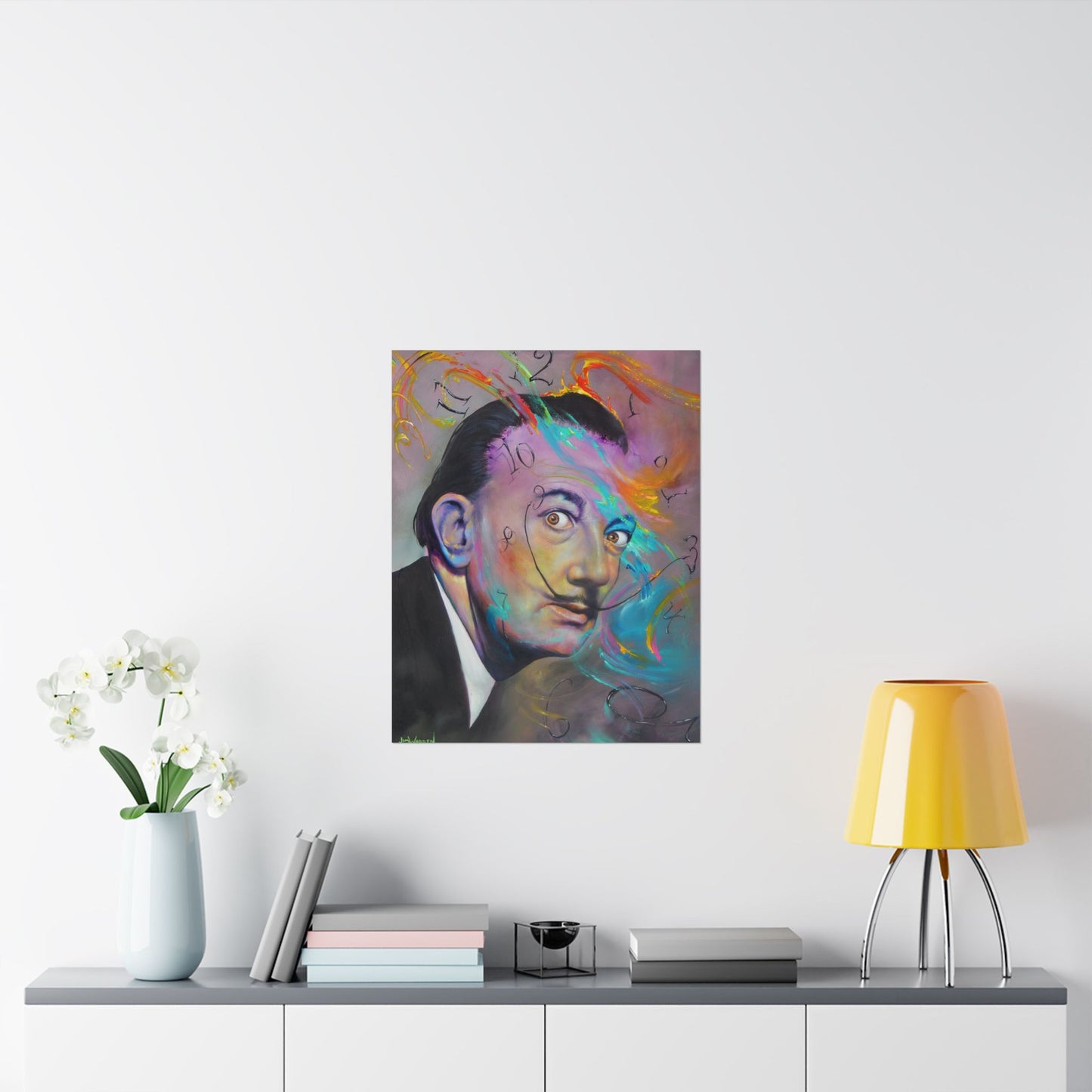 Dali; Man of His Own Time Poster (matte)