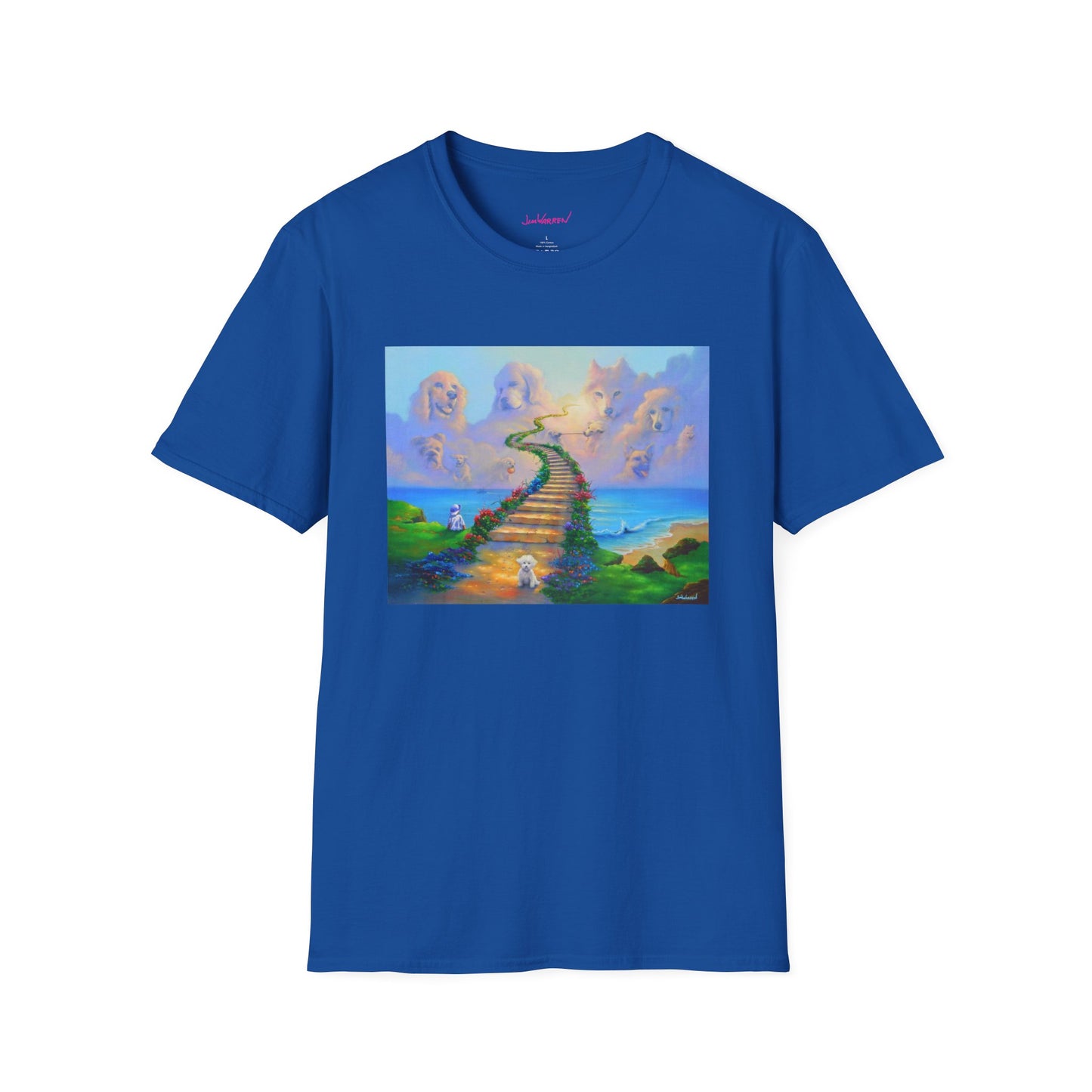 All Dogs Go To Heaven Unisex 100% Cotton T-Shirt