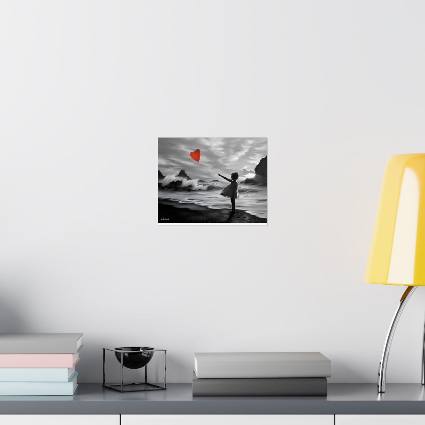 One Red Balloon Poster (matte)