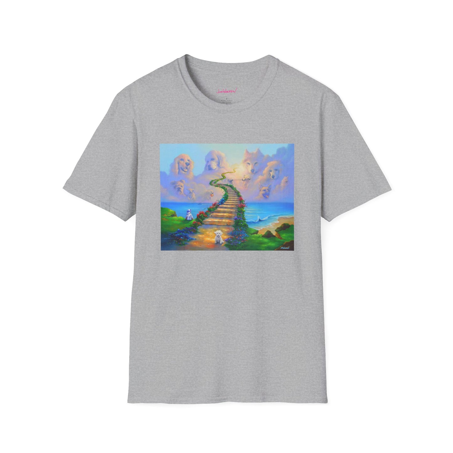 All Dogs Go To Heaven Unisex 100% Cotton T-Shirt