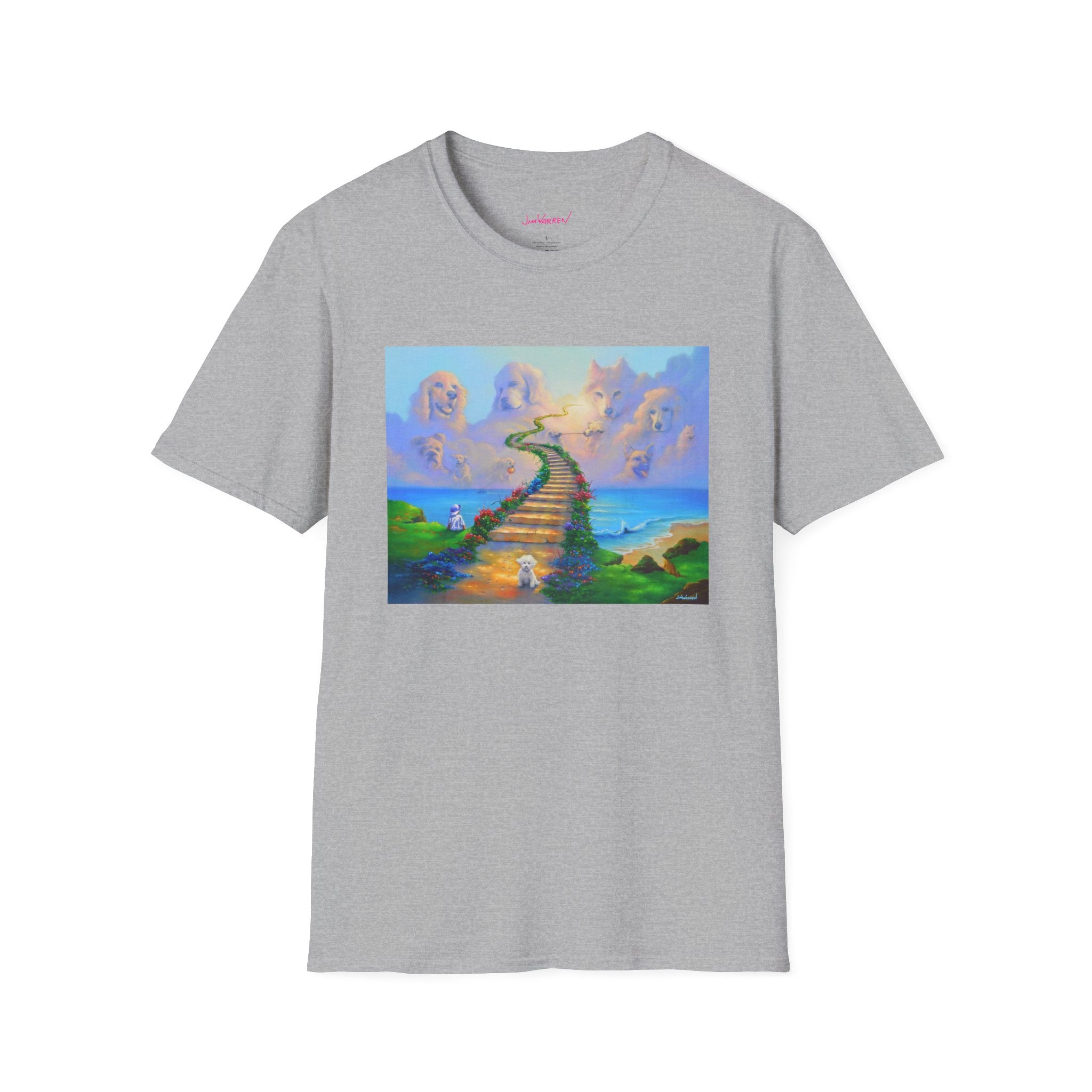All Dogs Go To Heaven Unisex 100% Cotton T-Shirt