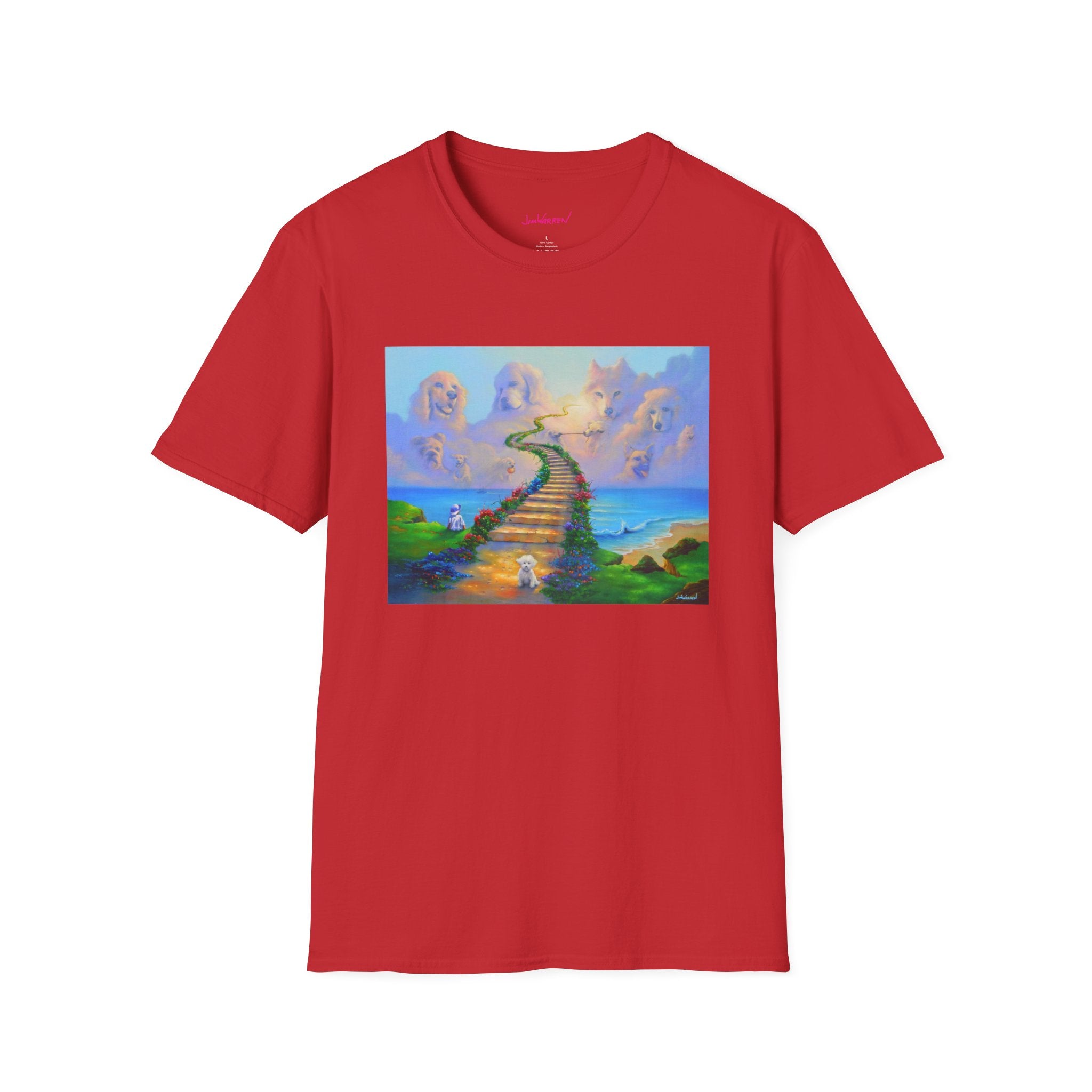 All Dogs Go To Heaven Unisex 100% Cotton T-Shirt