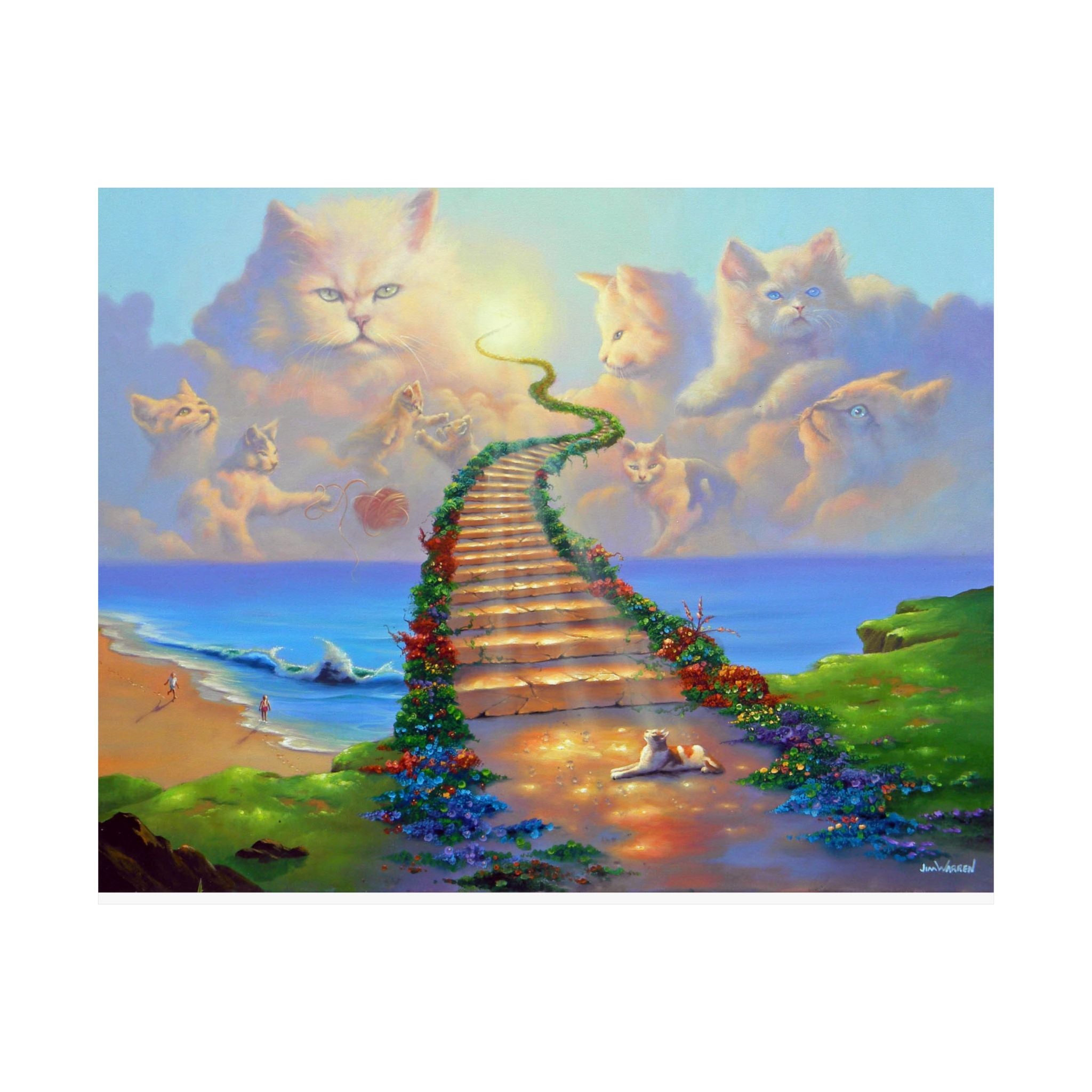 All Cats Go To Heaven Poster (matte)